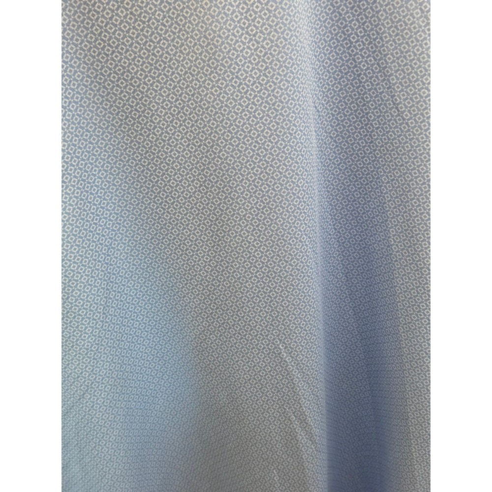 Cutter & Buck Mens XXL‎ Blue Geometric Polo Shirt NIAAA Logo Recycled Stretch - Picture 7 of 8
